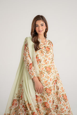 3 Piece Lawn Printed Suit (CP0121)