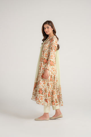 3 Piece Lawn Printed Suit (CP0121)