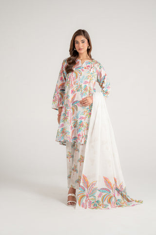 3 Piece Lawn Printed Suit (CP0128)