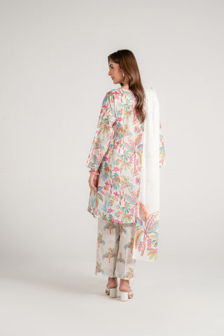 3 Piece Lawn Printed Suit (CP0128)