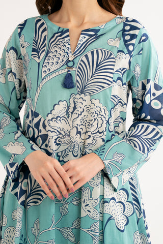 2 Piece Lawn Printed Suit (CP0167)