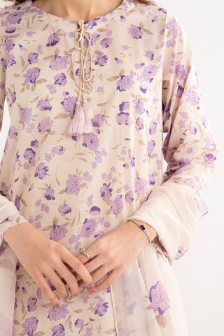 3 Piece Lawn Printed Suit (CP0170)