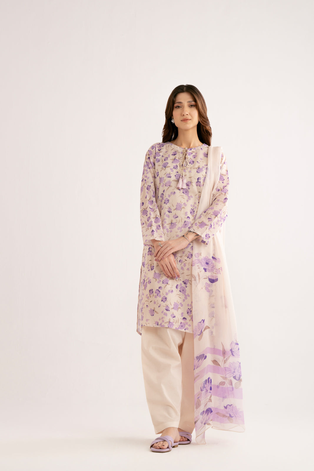 3 Piece Lawn Printed Suit (CP0170)
