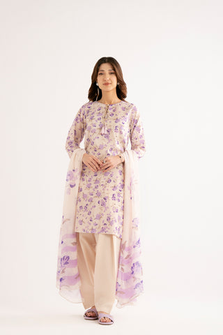 3 Piece Lawn Printed Suit (CP0170)
