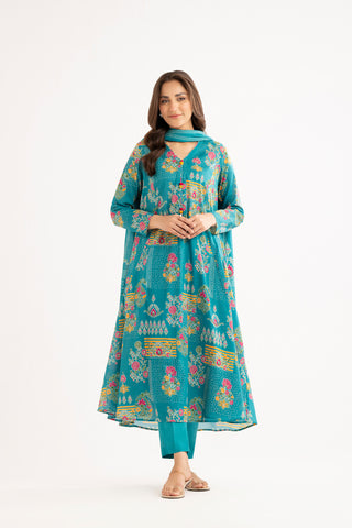 3 Piece Lawn Printed Suit (CP0171)