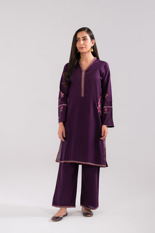 2 Piece Lawn Embroidered Suit (CP0177)