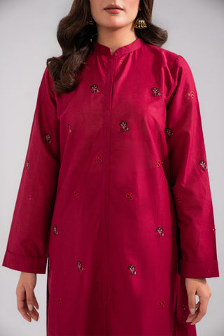 2 Piece Lawn Embroidered Suit (CP0179)