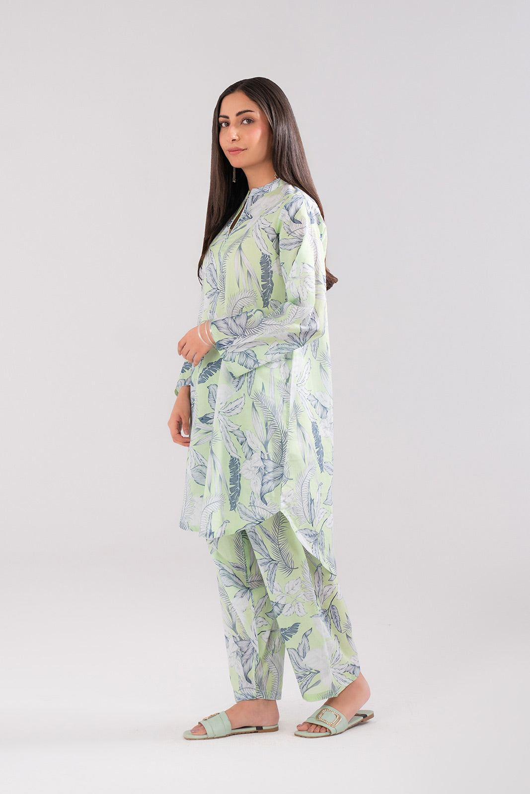 2 Piece Printed Lawn Printed (CP0183)