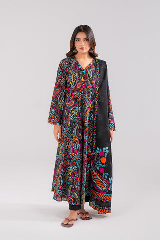 3 Piece Lawn Printed Suit (CP0186)