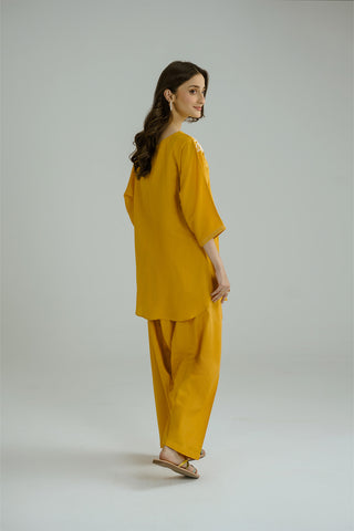 2 Piece Self Jacquard Embroidered (CP0187)