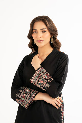 2 Piece Cotton Rip Stop Embroidered Suit (CP0189)