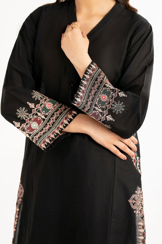 2 Piece Cotton Rip Stop Embroidered Suit (CP0189)