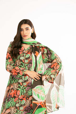 3 Piece Lawn Printed Suit (CP0191)