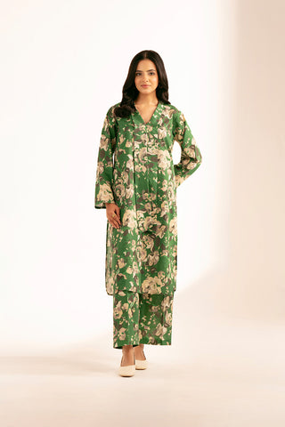 2 Piece Printed Slub Khaddar Printed (CP0220)