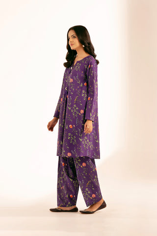 2 Piece Printed Slub Khaddar Printed (CP0222)