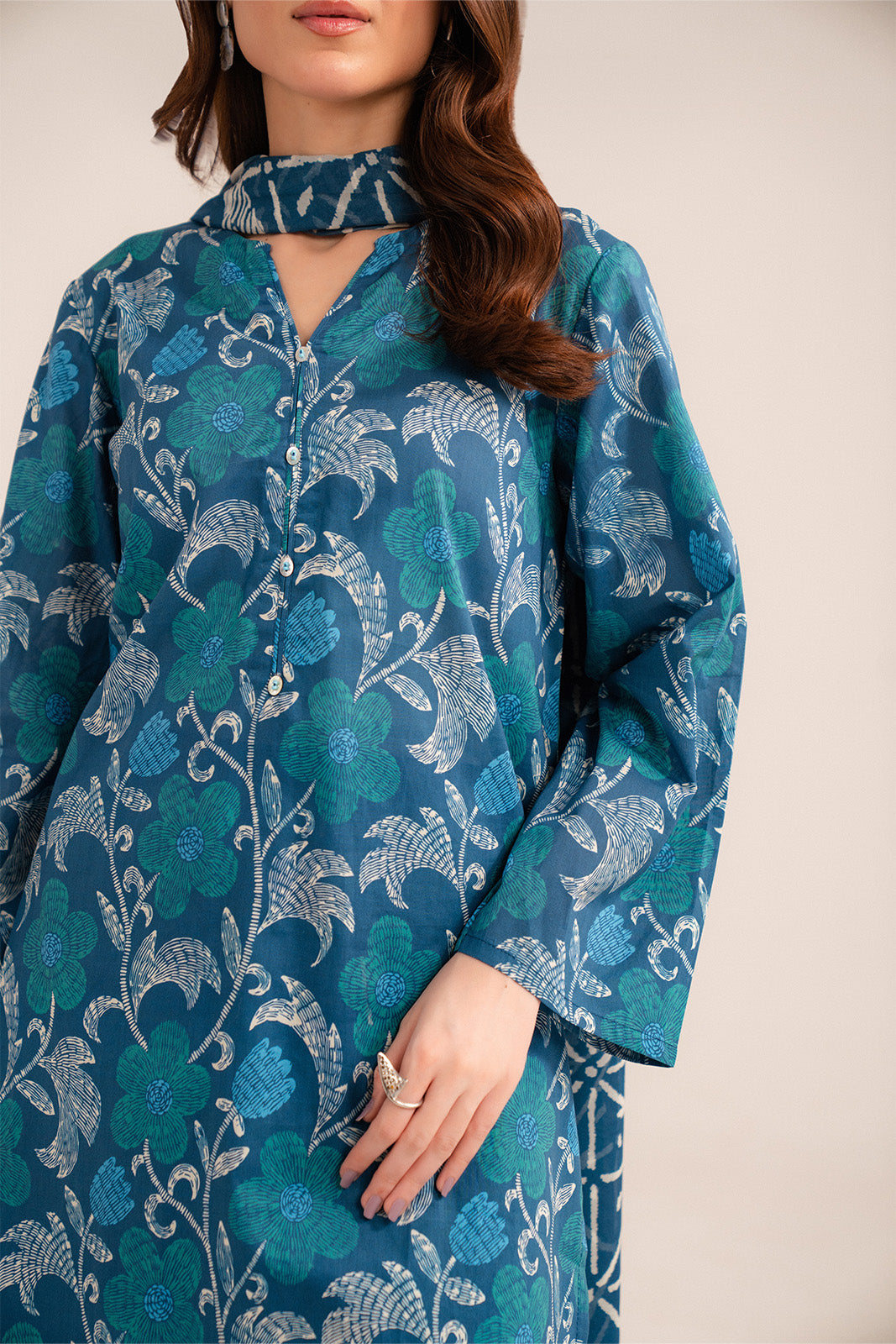 3 Piece Printed Cambric Printed (CP0230)
