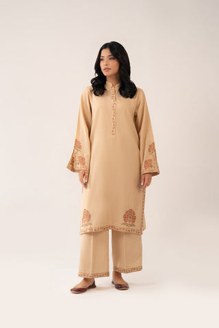 2 Piece Slub Khaddar Embroidered (CP0232)
