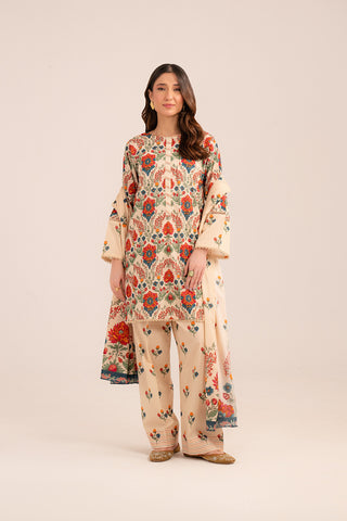 3 Piece Printed Cambric Printed (CP0233)