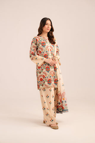 3 Piece Printed Cambric Printed (CP0233)