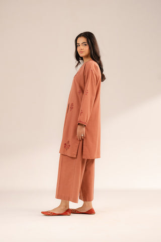 2 Piece Slub Khaddar Embroidered (CP0236)