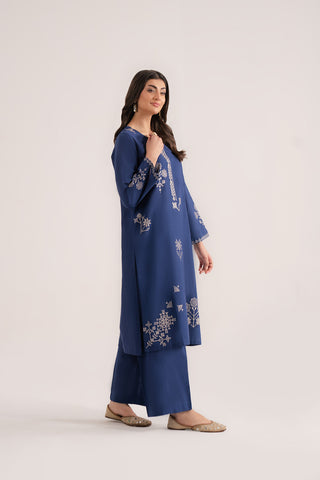 2 Piece Slub Khaddar Embroidered (CP0237)