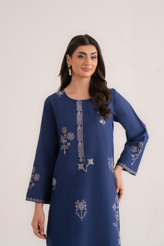 2 Piece Slub Khaddar Embroidered (CP0237)