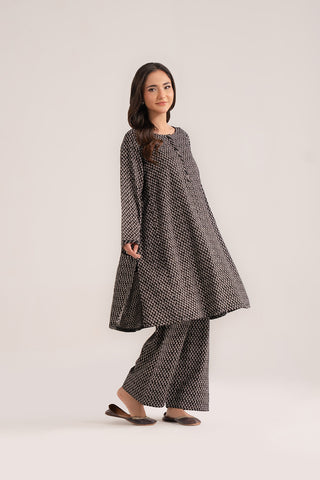 2 Piece Printed Viscose Linen Printed (CP0241)