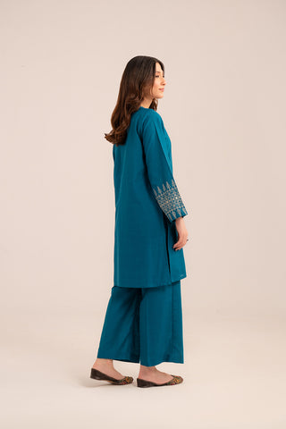 2 Piece Slub Khaddar Embroidered (CP0244)