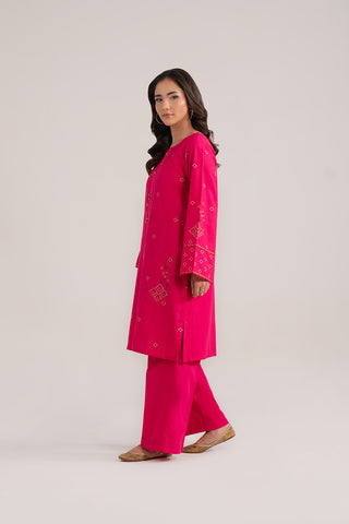 2 Piece Slub Khaddar Embroidered (CP0245)