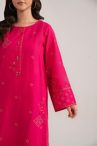 2 Piece Slub Khaddar Embroidered (CP0245)