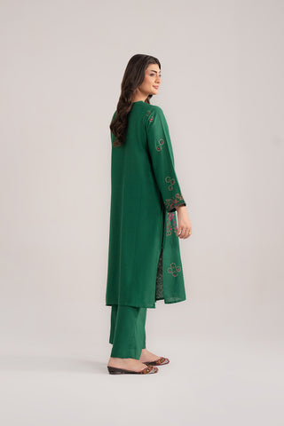 2 Piece Cotton Karandi Embroidered (CP0246)