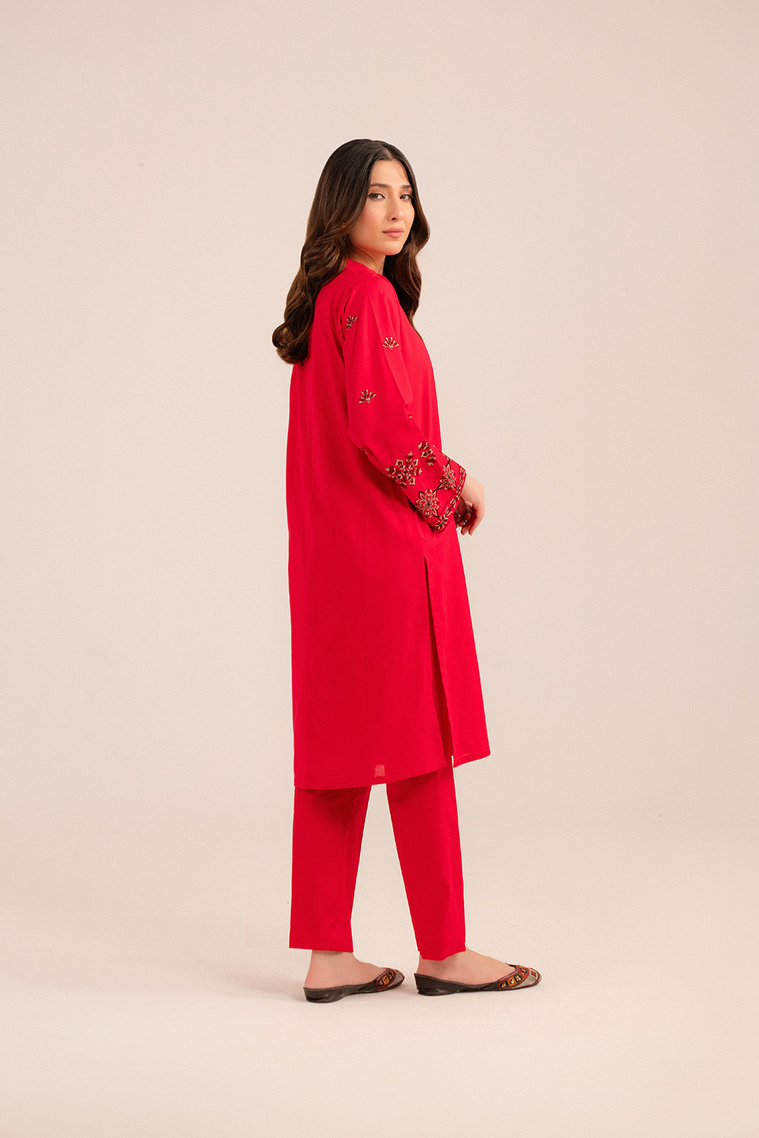2 Piece Cotton Dobby Embroidered (CP0247)