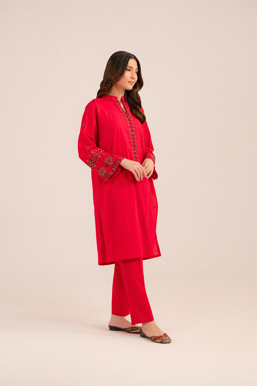 2 Piece Cotton Dobby Embroidered (CP0247)