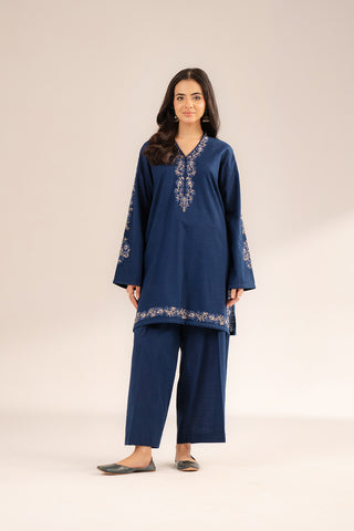 2 Piece Slub Khaddar Embroidered (CP0248)