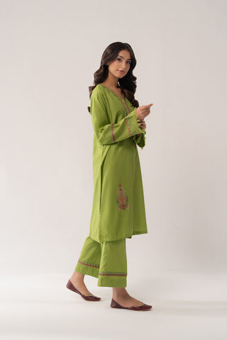2 Piece Slub Khaddar Embroidered (CP0249)