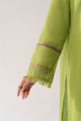 2 Piece Slub Khaddar Embroidered (CP0249)