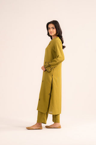 2 Piece Cotton Karandi Embroidered (CP0251)