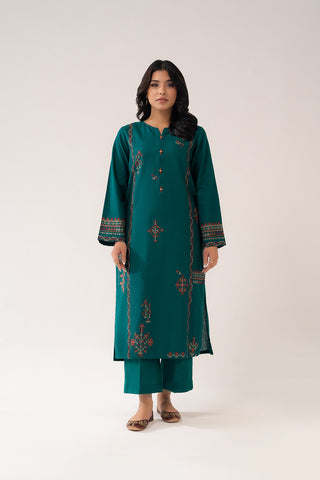 2 Piece Slub Khaddar Embroidered (CP0252)