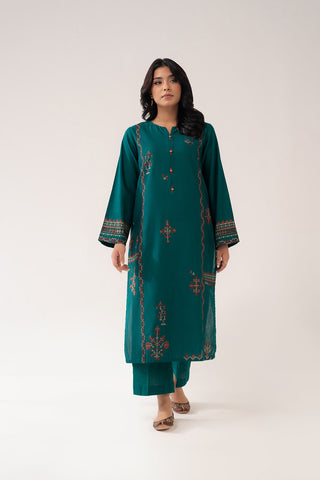 2 Piece Slub Khaddar Embroidered (CP0252)