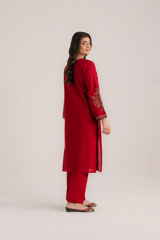 2 Piece Slub Khaddar Embroidered (CP0253)