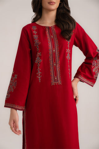 2 Piece Slub Khaddar Embroidered (CP0253)