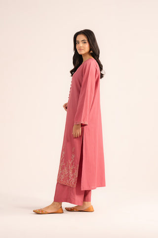 2 Piece Slub Khaddar Embroidered (CP0254)