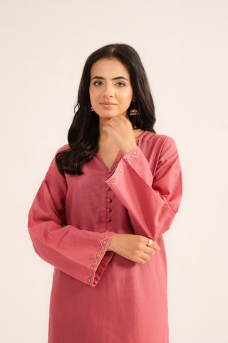 2 Piece Slub Khaddar Embroidered (CP0254)