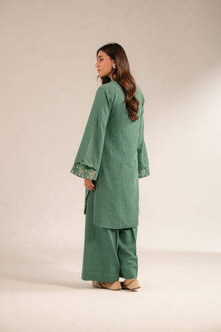 2 Piece Slub Khaddar Embroidered (CP0255)