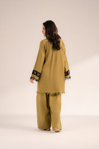 2 Piece Slub Khaddar Solid (CP0256)