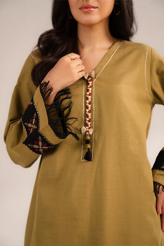2 Piece Slub Khaddar Solid (CP0256)