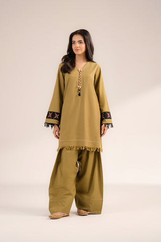 2 Piece Slub Khaddar Solid (CP0256)