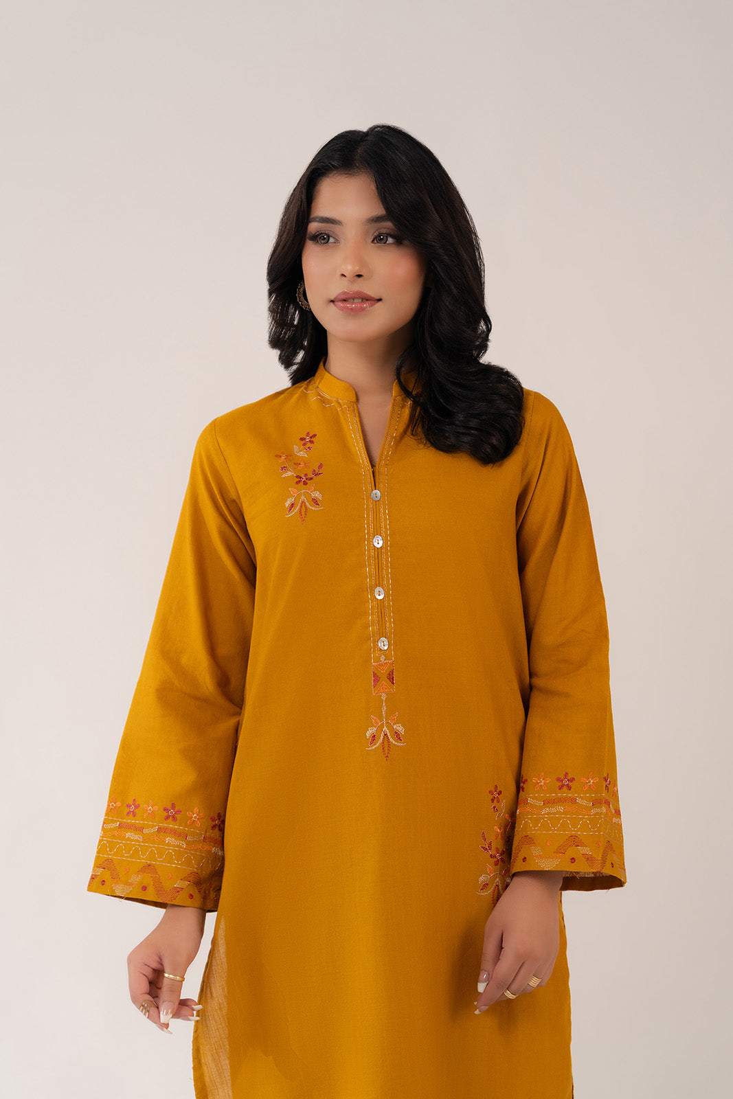 2 Piece Slub Khaddar Embroidered (CP0259)