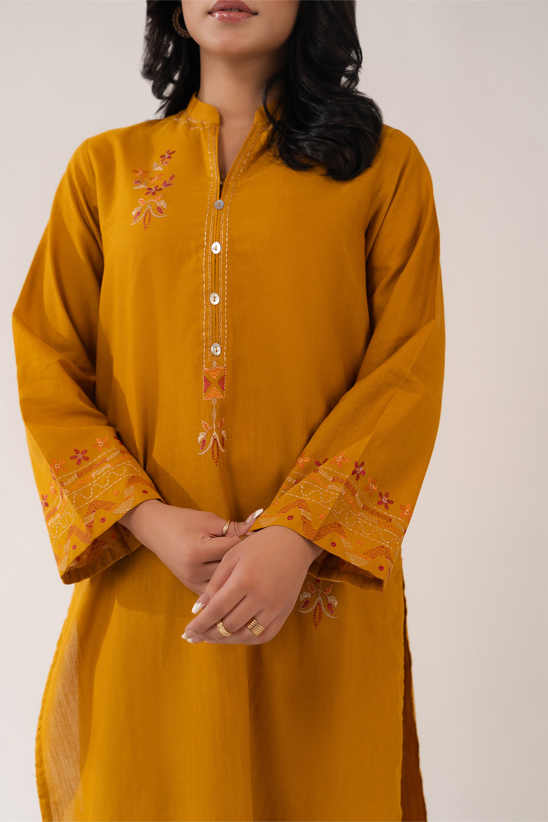 2 Piece Slub Khaddar Embroidered (CP0259)