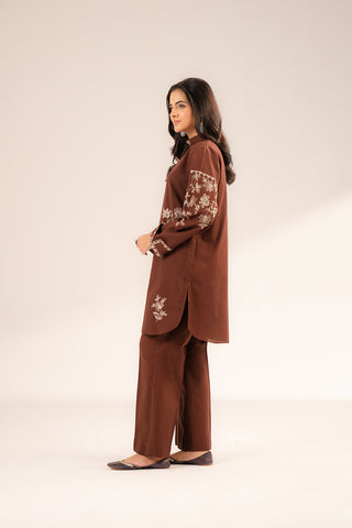2 Piece Slub Khaddar Embroidered (CP0263)